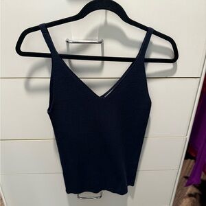 LOFT Deep Blue Knit Sweater